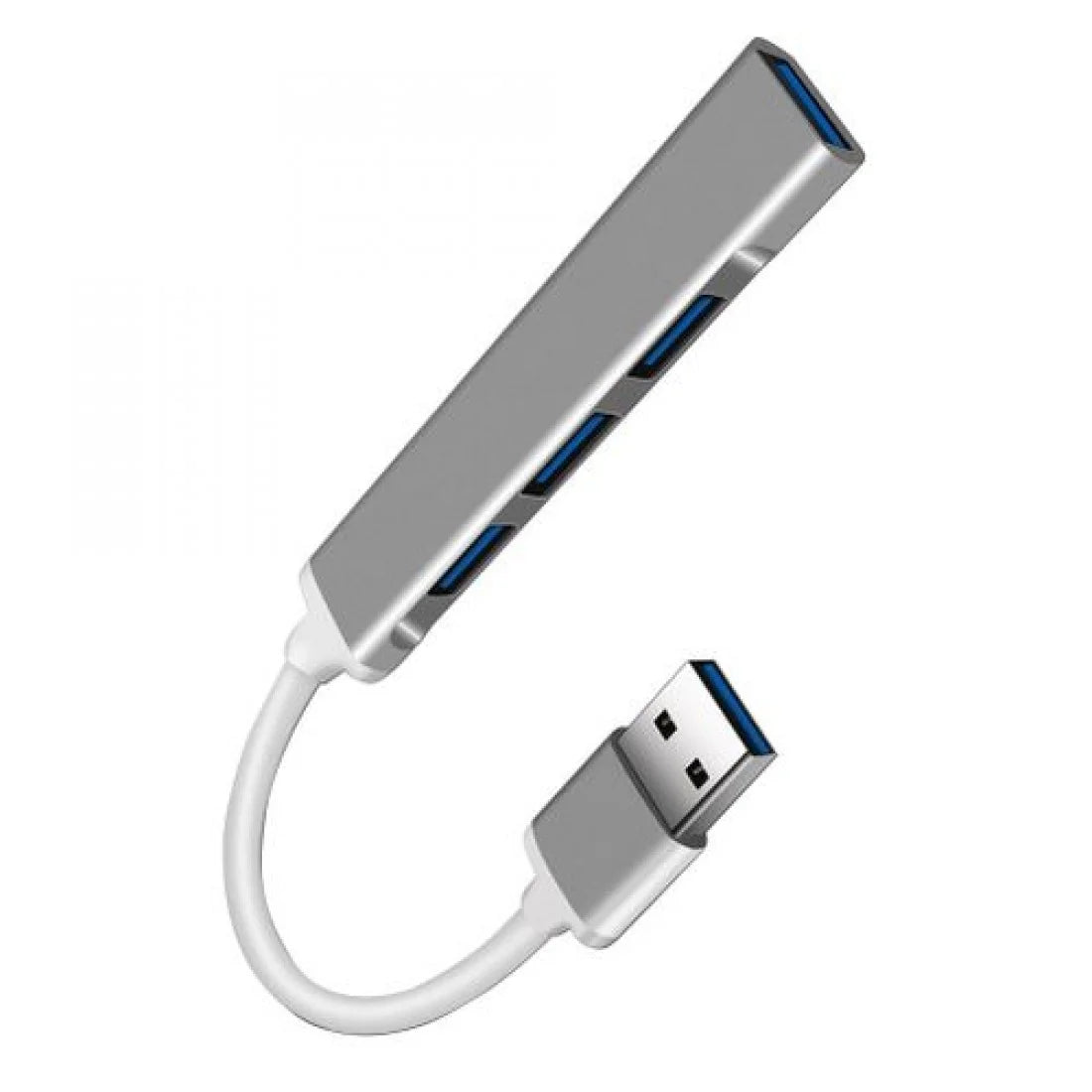 USB 3.0 Hub, 4-Port USB Hub, High-Speed Data Transfer, Compatible with Keyboard, Mouse, Gamepad, Flash Drives & Other USB Devices, Plug & Play
