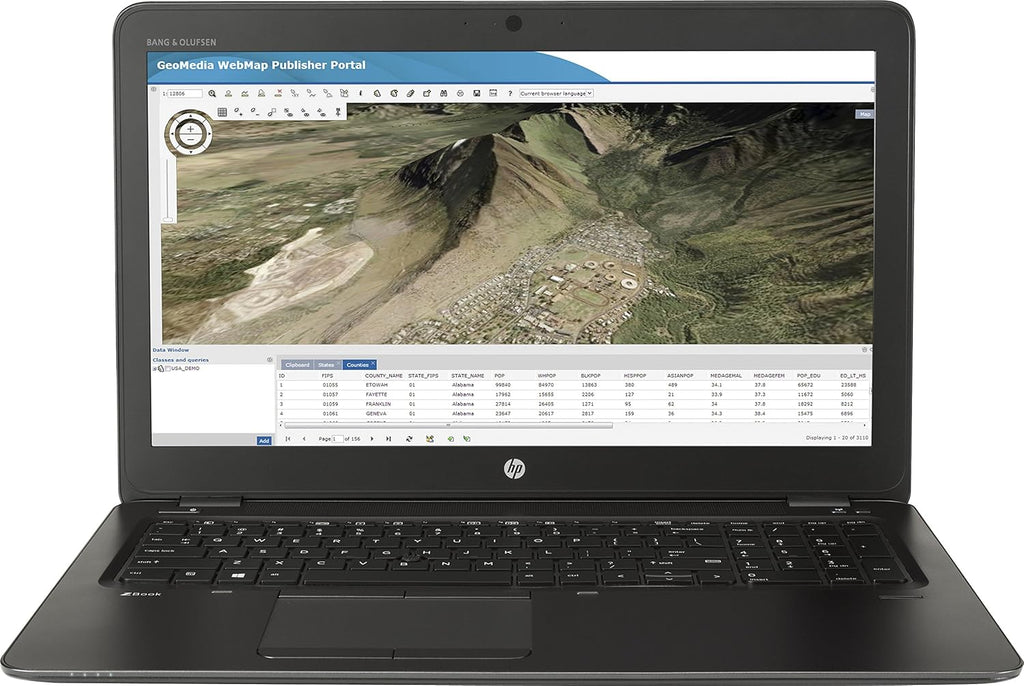 HP ZBook 15u G3 Mobile Workstation, 15.6" Display, Intel® Core™ i7 6th Gen Processor, 8GB RAM, 128GB SSD + 500GB HDD, AMD® Radeon™ 2GB Graphics, Wi-Fi, Bluetooth, USB, HDMI, Webcam, Windows 11 Pro (Renewed)