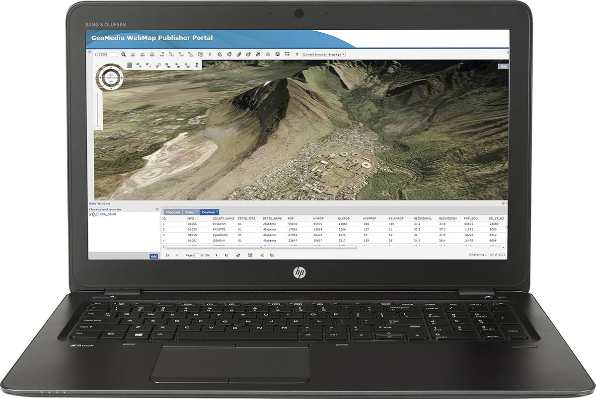 HP ZBook 15u G3 Mobile Workstation, 15.6" Display, Intel® Core™ i7 6th Gen Processor, 8GB RAM, 128GB SSD + 500GB HDD, AMD® Radeon™ 2GB Graphics, Wi-Fi, Bluetooth, USB, HDMI, Webcam, Windows 11 Pro (Renewed)