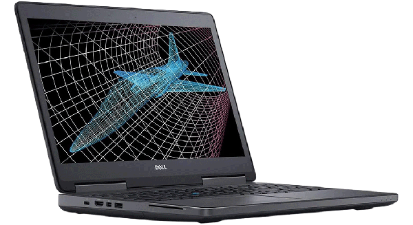 Dell Precision 7520 Mobile Workstation, 15.6" Display, Intel® Core™ i5 7th Gen HQ Processor, 8GB DDR4 RAM, 256GB M.2 SSD, AMD Radeon™ Pro WX 4130 2GB Graphics, Wi-Fi, Bluetooth, USB, HDMI, Webcam, Windows 10 Home (Renewed)