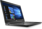 Dell Precision 3520 Mobile Workstation, 15.6" Display,  Gen Intel® Core™ i7 7th HQ Processor, 8GB DDR4 RAM, 256GB M.2 SSD, NVIDIA® Quadro® M620 2GB Graphics, Wi-Fi, Bluetooth, USB, HDMI, Webcam, Windows 10 Home (Renewed)