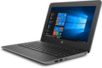 HP Stream 11 Pro G5 Laptop, 11.6" HD Display, Intel® Celeron® N4000 Processor up to 2.6GHz, 4GB RAM, 64GB Storage + SD Card Support, Intel® UHD Graphics, Wi-Fi, Bluetooth, USB, Webcam, Windows 11 Pro (Renewed)