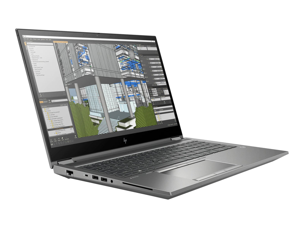 HP ZBook Fury 15 G7 Mobile Workstation, 15.6" Display, Intel® Core™ i7-10850H 10th Gen Processor, 16GB RAM, 512GB M.2 SSD, NVIDIA® Quadro® T2000 4GB Graphics, Intel® Graphics, Wi-Fi, Bluetooth, USB-C, HDMI, Webcam, Windows 11 Pro (Renewed)