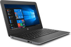 HP Stream 11 Pro G5 Laptop, 11.6" HD Display, Intel® Celeron® N4000 Processor up to 2.6GHz, 4GB RAM, 64GB Storage + SD Card Support, Intel® UHD Graphics, Wi-Fi, Bluetooth, USB, Webcam, Windows 11 Pro (Renewed)