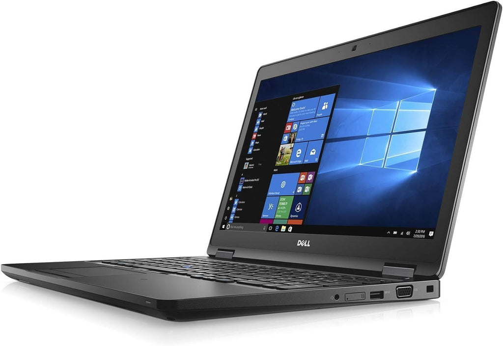 Dell Precision 3520 Mobile Workstation, 15.6" Display,  Gen Intel® Core™ i7 7th HQ Processor, 8GB DDR4 RAM, 256GB M.2 SSD, NVIDIA® Quadro® M620 2GB Graphics, Wi-Fi, Bluetooth, USB, HDMI, Webcam, Windows 10 Home (Renewed)