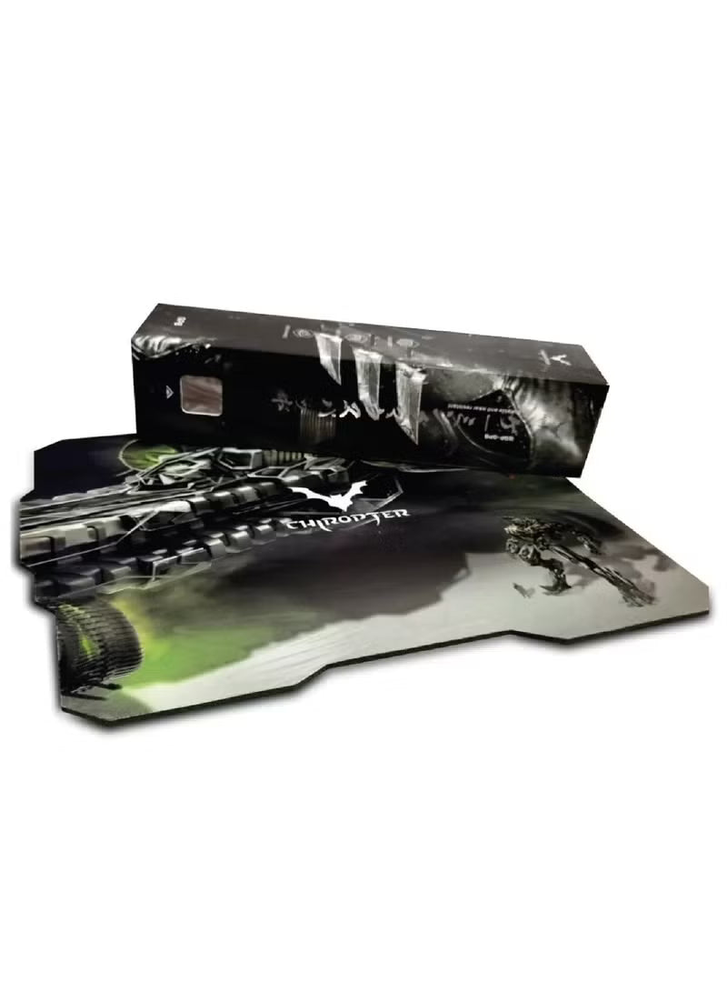 GP8 Gaming Mouse Pad, 335 × 280mm, High-Quality Cloth Surface, Durable Rubber Base, Heat Transfer Printing, Smooth & Precise Tracking, Non-Slip Design