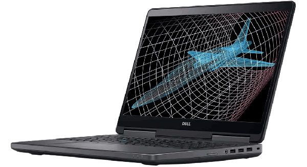 Dell Precision 7520 Mobile Workstation, 15.6" Display, Intel® Core™ i5 7th Gen HQ Processor, 8GB DDR4 RAM, 256GB M.2 SSD, AMD Radeon™ Pro WX 4130 2GB Graphics, Wi-Fi, Bluetooth, USB, HDMI, Webcam, Windows 10 Home (Renewed)