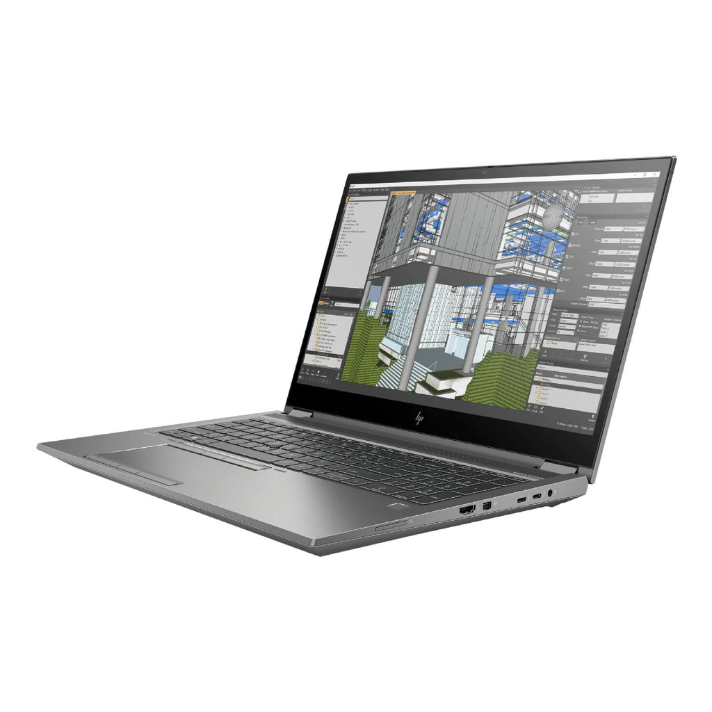HP ZBook Fury 15 G7 Mobile Workstation, 15.6" Display, Intel® Core™ i7-10850H 10th Gen Processor, 16GB RAM, 512GB M.2 SSD, NVIDIA® Quadro® T2000 4GB Graphics, Intel® Graphics, Wi-Fi, Bluetooth, USB-C, HDMI, Webcam, Windows 11 Pro (Renewed)