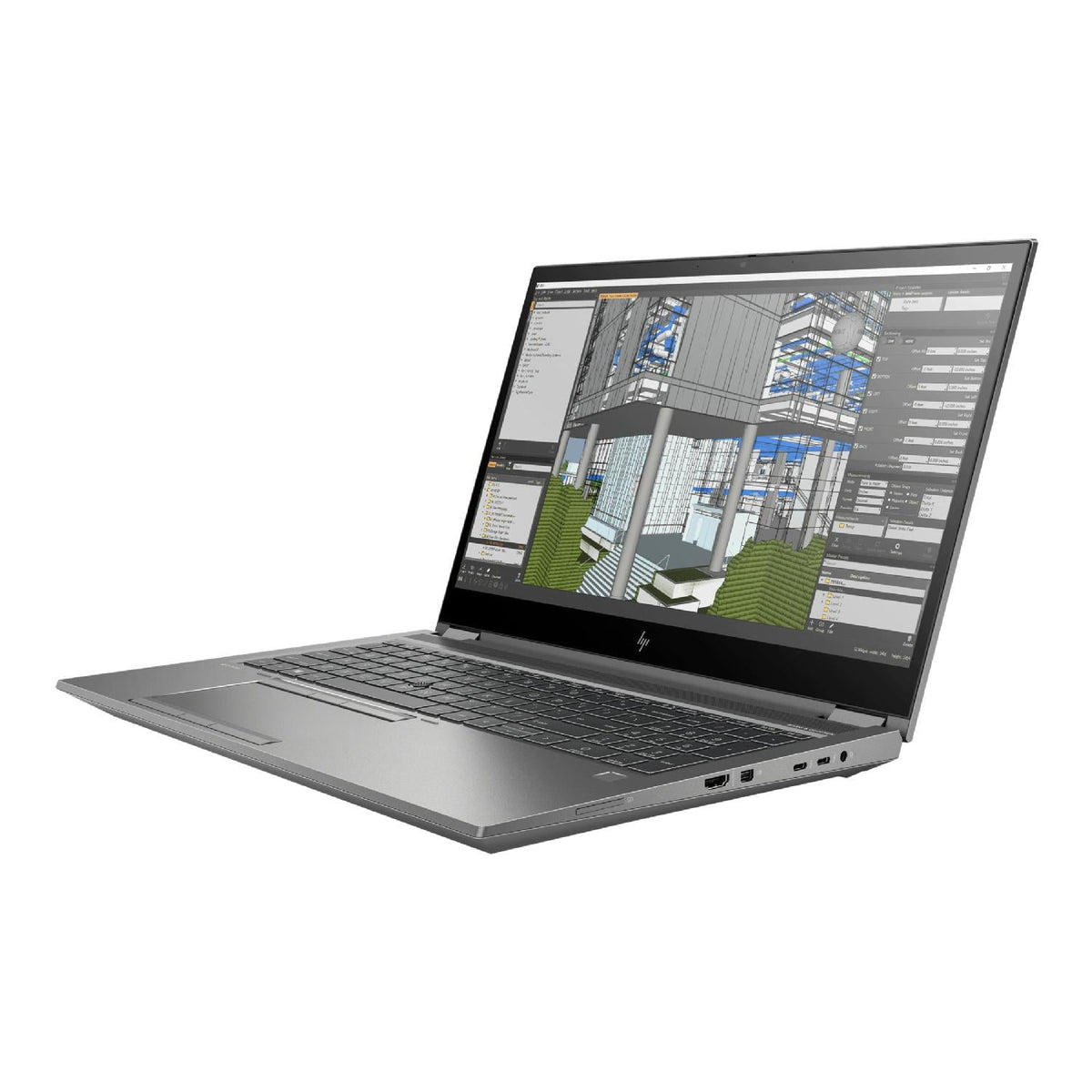 HP ZBook Fury 15 G8 Mobile Workstation, 15.6" Display, Intel® Core™ i7-11800H 11th Gen Processor, 16GB RAM, 512GB M.2 SSD, NVIDIA RTX™ A2000 4GB Graphics, Intel® Graphics, Wi-Fi, Bluetooth, USB-C, HDMI, Webcam, Windows 11 Pro (Renewed)